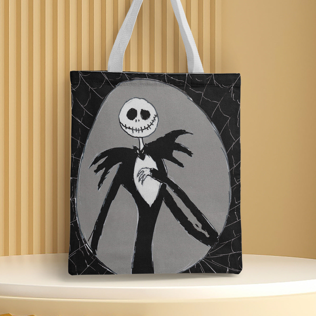 Polyester Halloween canvas shoulder bag (Minimo de Compra 2) MYA-QB010