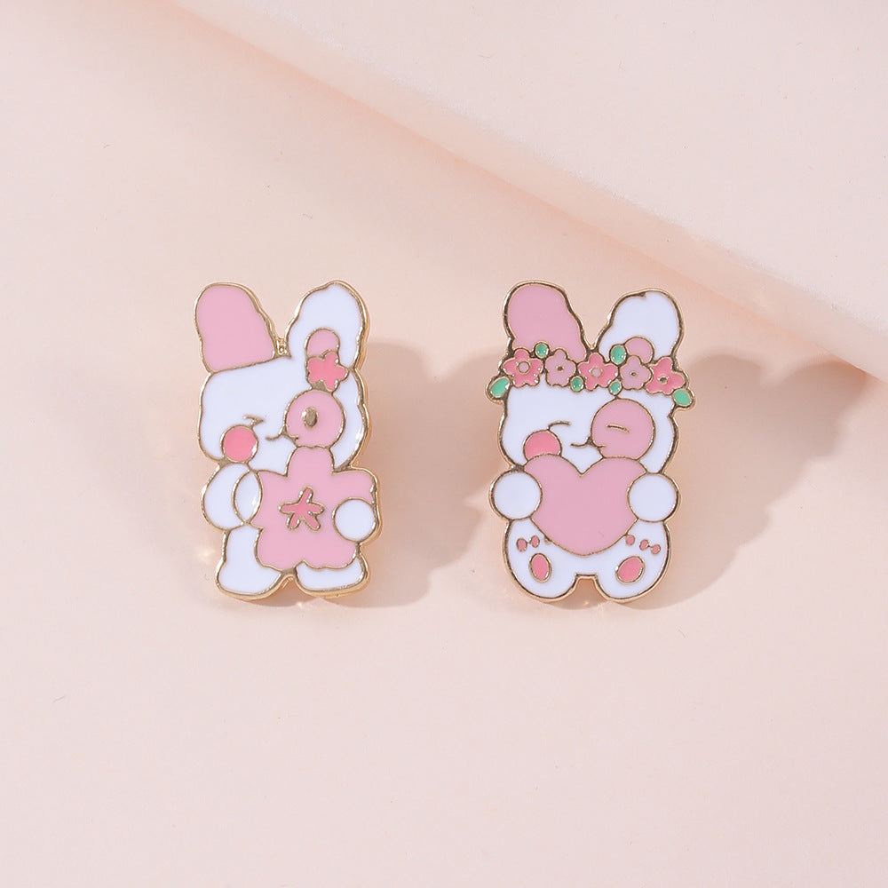 Alloy animal bear rabbit brooch (Minimo de compra 2) MIC-ZhiJ013