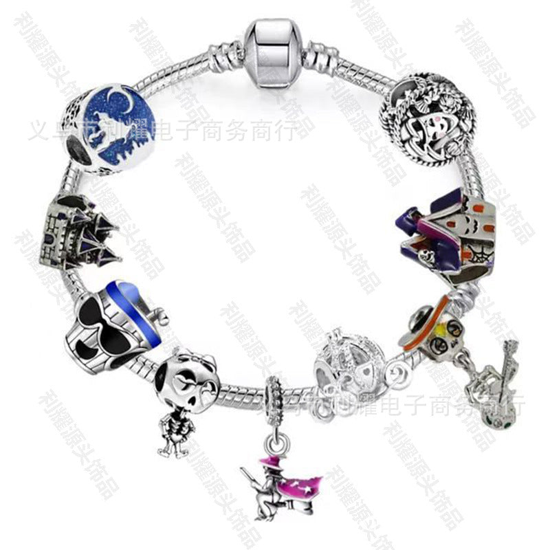 Alloy DIY Pandora Cartoon Bracelet MIC-LiY032