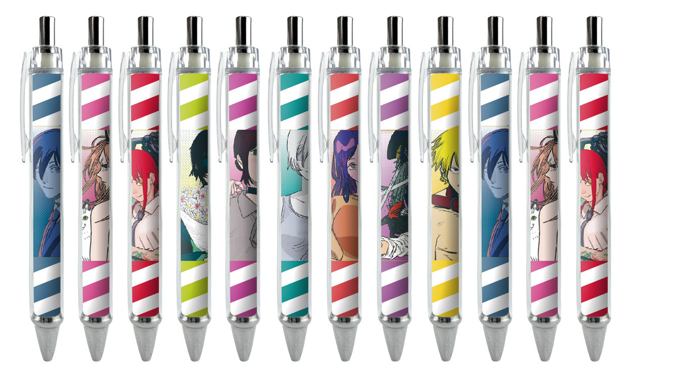 12pcs/pack cartoon printing press neutral pen ManC003