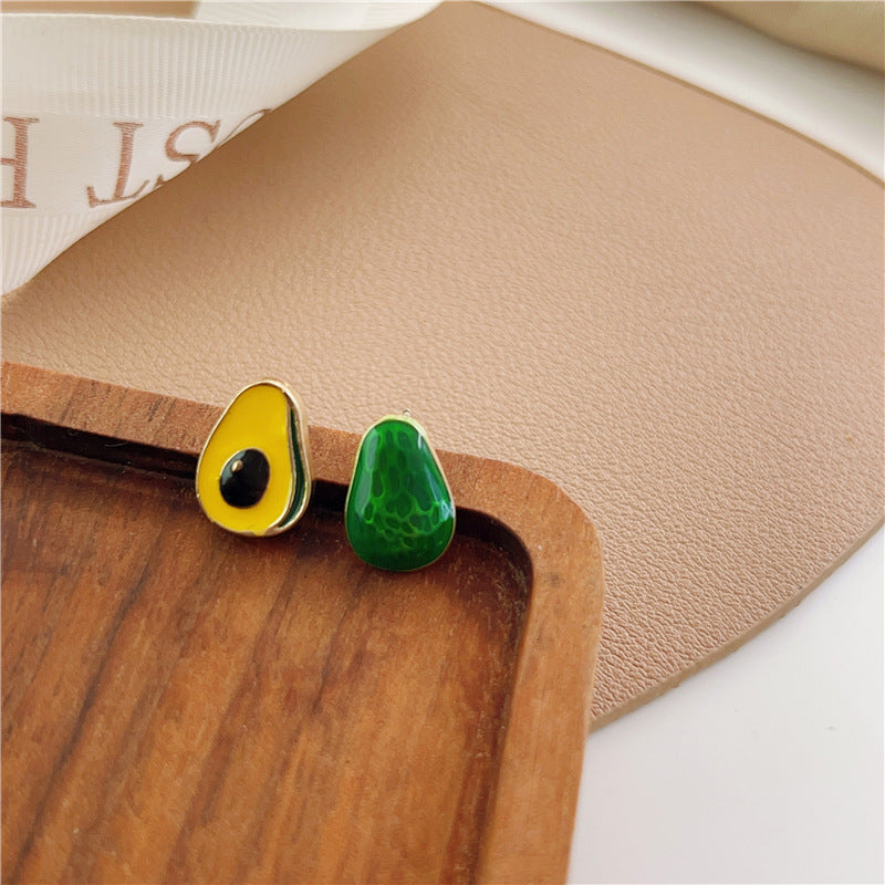 Alloy cartoon fruit earrings MIC-AXing012