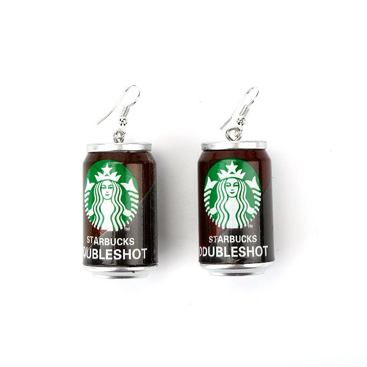 Earrings Plastic Beer Cans Cola Minimo de compra 2 niqing002