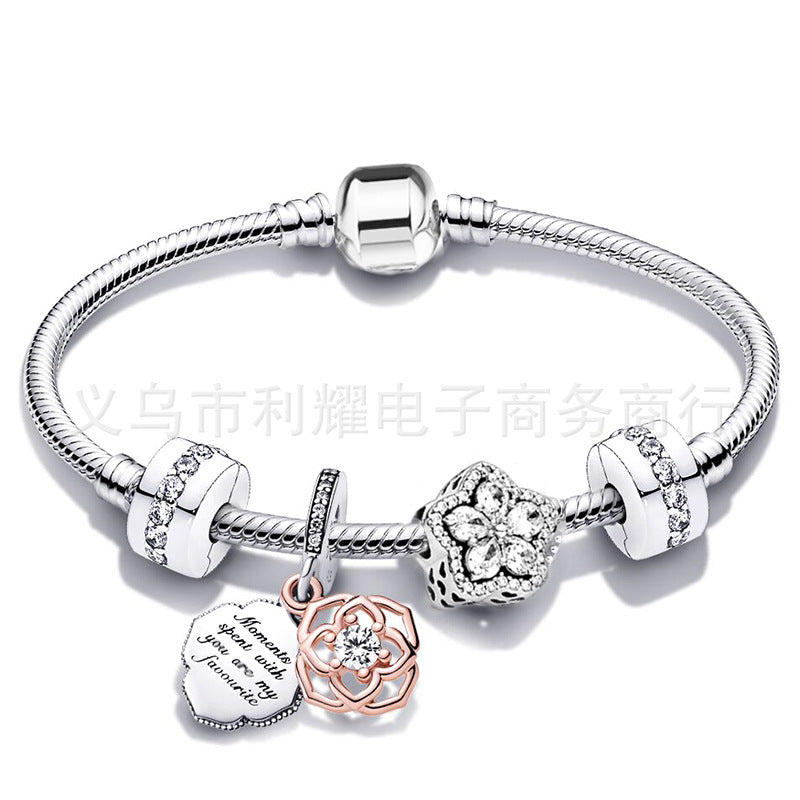 Alloy DIY Pandora Cartoon Bracelet MYA-LiY019