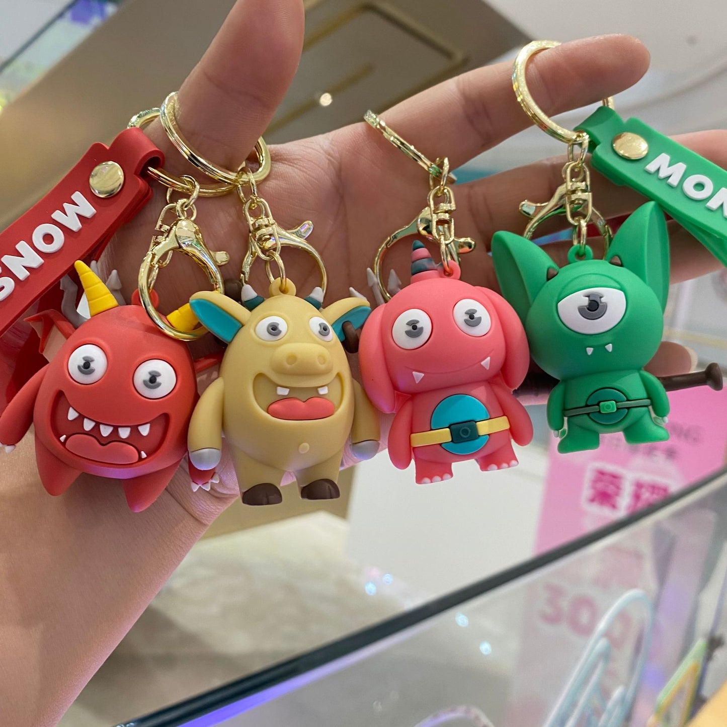 PVC creative cartoon keychain (Minimo de Compra 2) MIC-PengY001