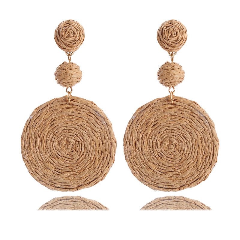 Acrylic Lafite Earrings MIC-ChouT010