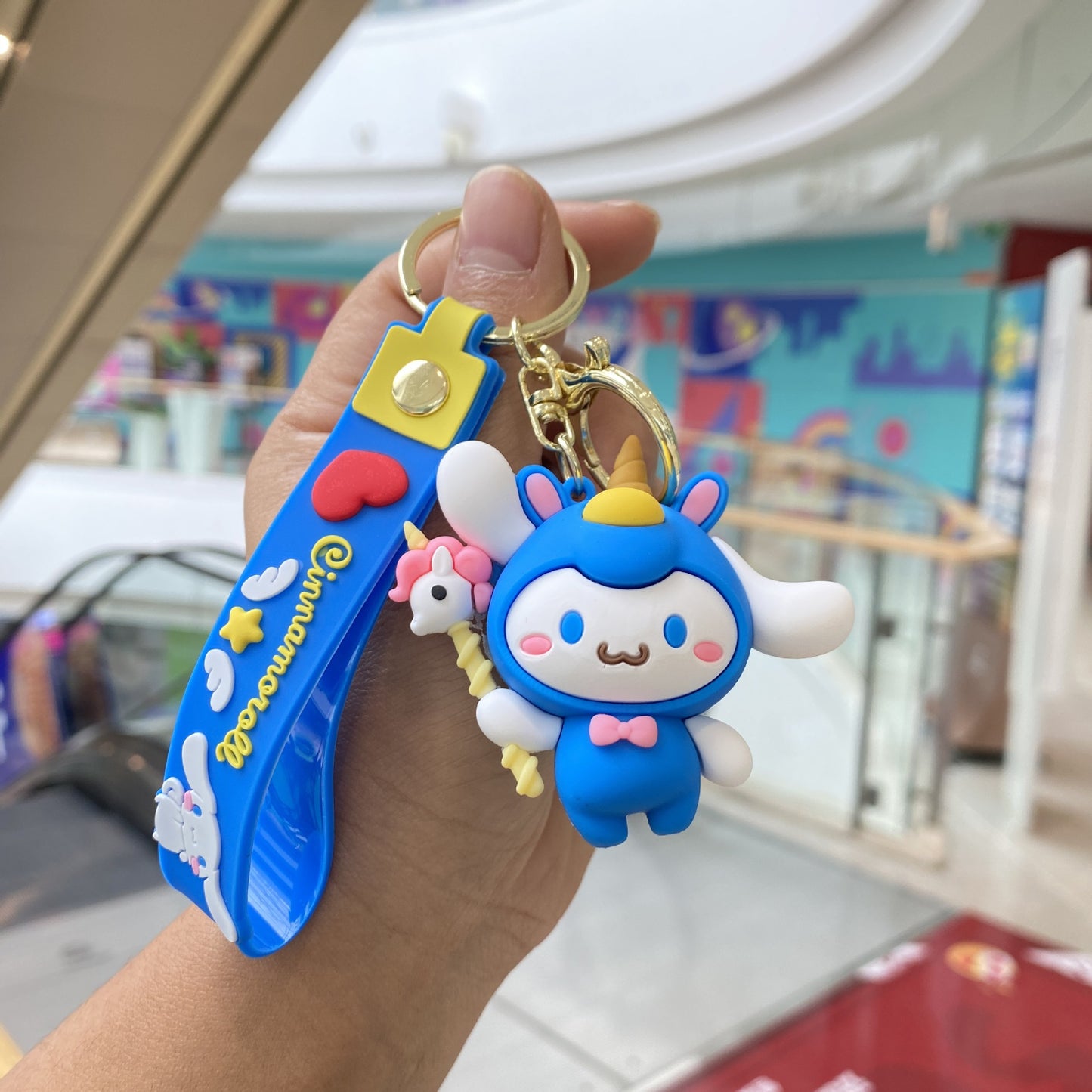 PVC cartoon cute pet cute keychain MYA-PengY044