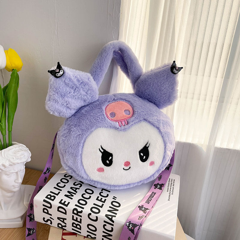 PU plush cute cartoon change shoulder bag MIC-SanL020