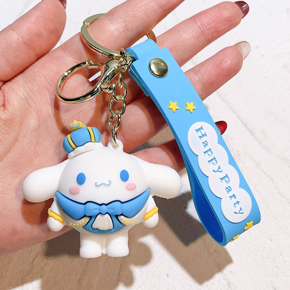 PVC cartoon cute pet cute keychain MIC-QiC037