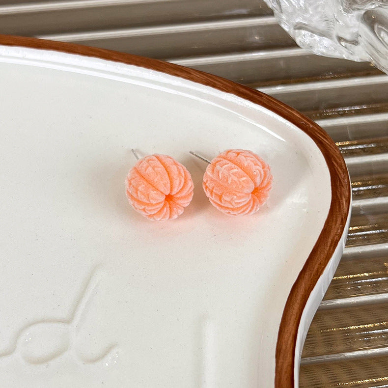 Alloy Sweet Plucked Fruit Earrings MIC-MiS021