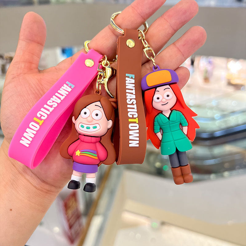 PVC Strange Town Keychain MIC-MiaoY070