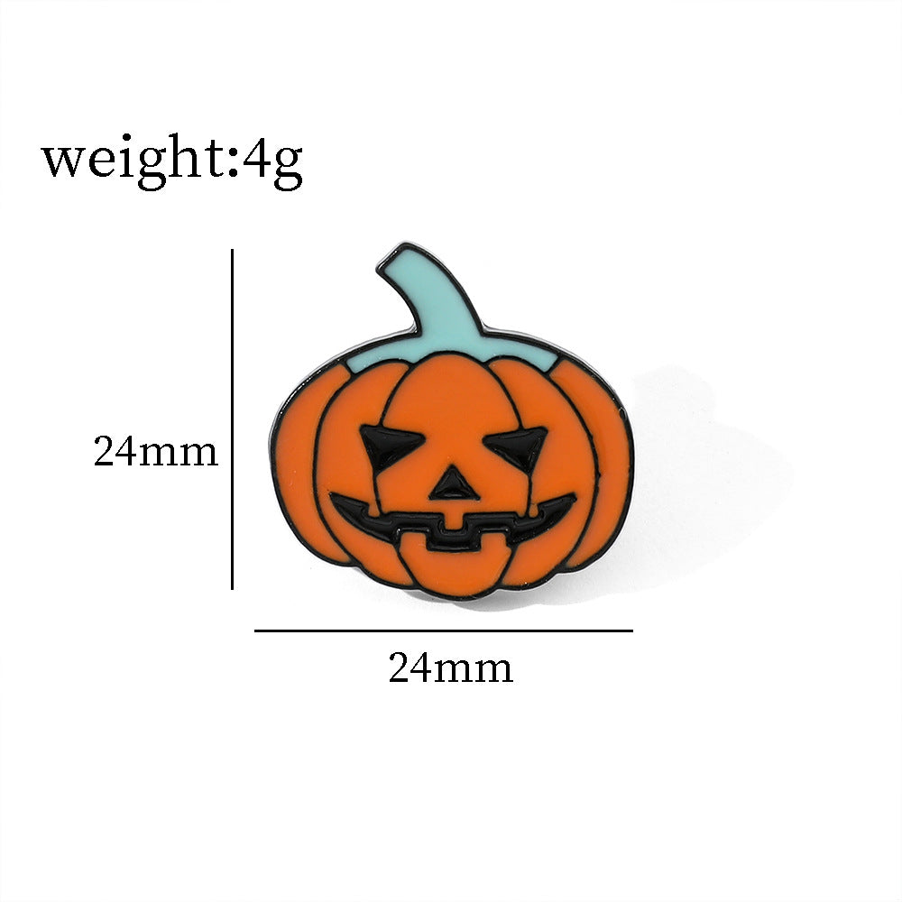 Alloy Halloween pumpkin monster brooch (Minimo de Compra 2) MIC-ShengY045