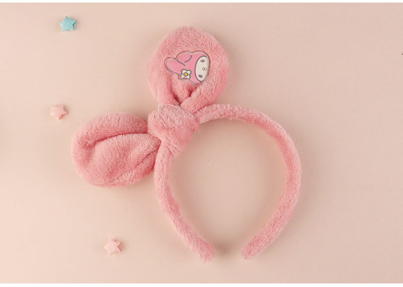 Silicone cute cartoon hairband (Minimo de compra 10)  MYA-LangK018