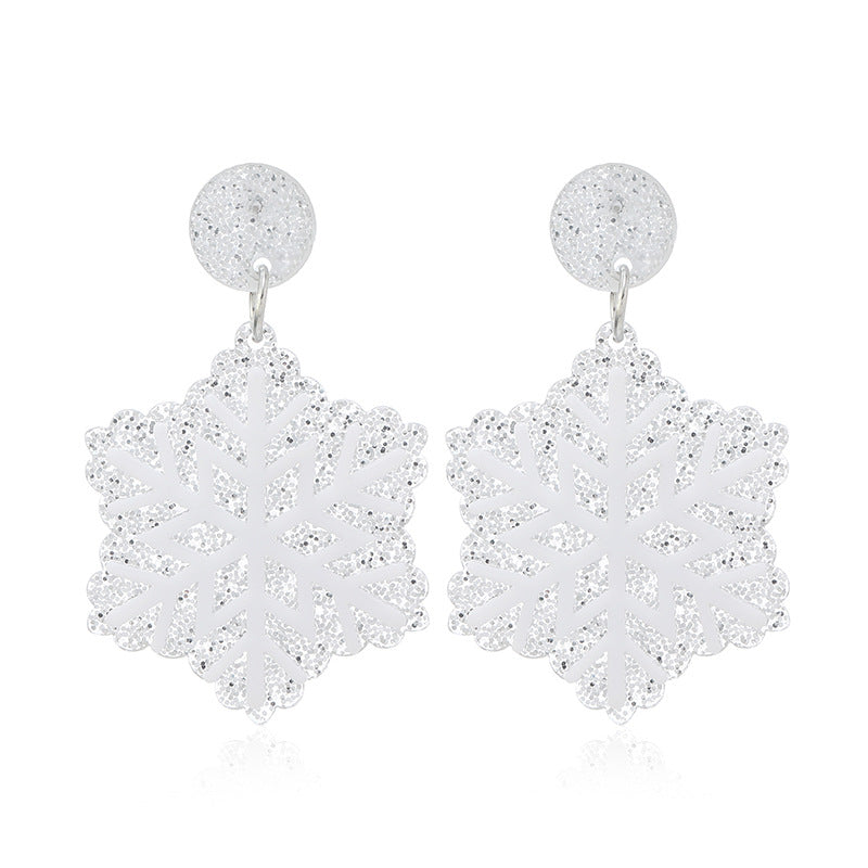 Alloy Christmas Element Earrings MIC-KaiQ033