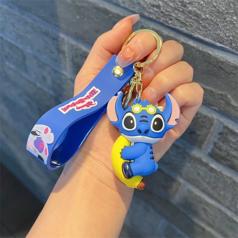 PVC cute cartoon keychain MIC-JinB026