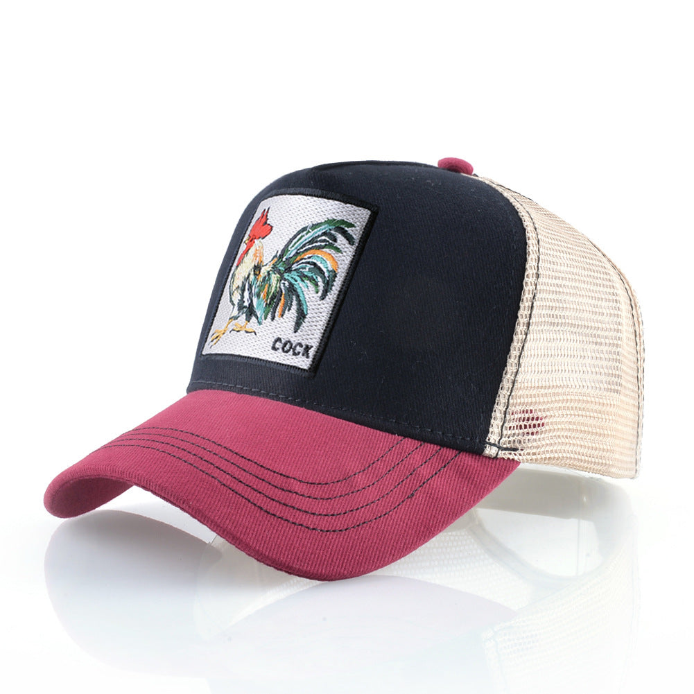 Nylon embroidered animal Baseball cap MYA-DSM019