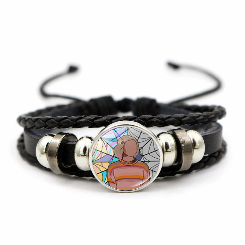 alloy vintage leather bracelets MIC-BT-JiaY007