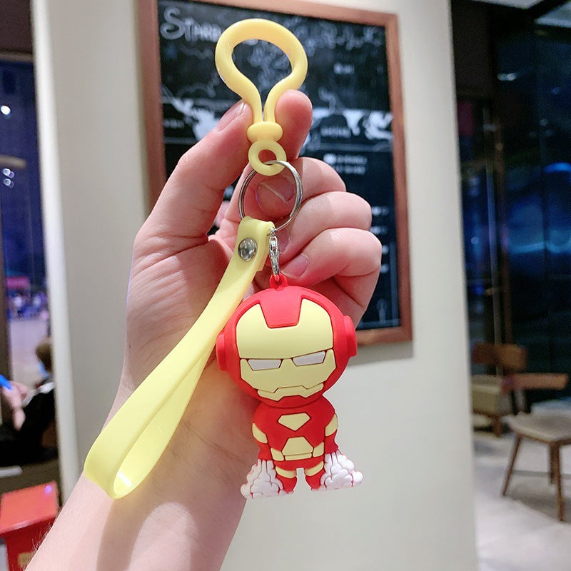 keychain Cute silicone doll pendant doll keychainMIC-JuJi001