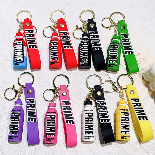 PVC New Cartoon bottle Keychain MYA-QiC013