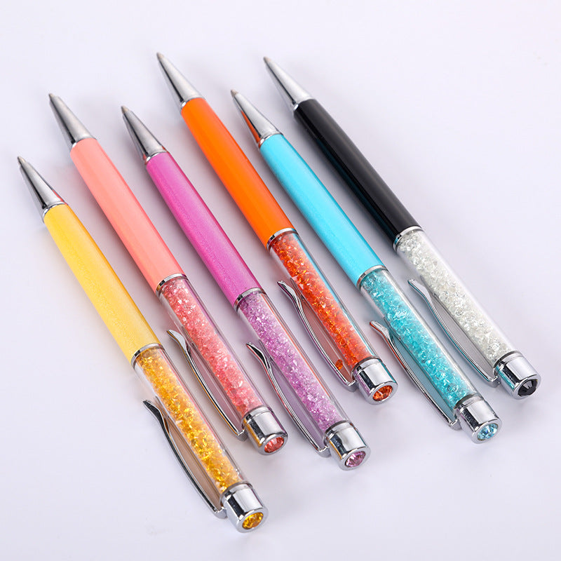 Plastic Diamond Crystal Pen YiShg001