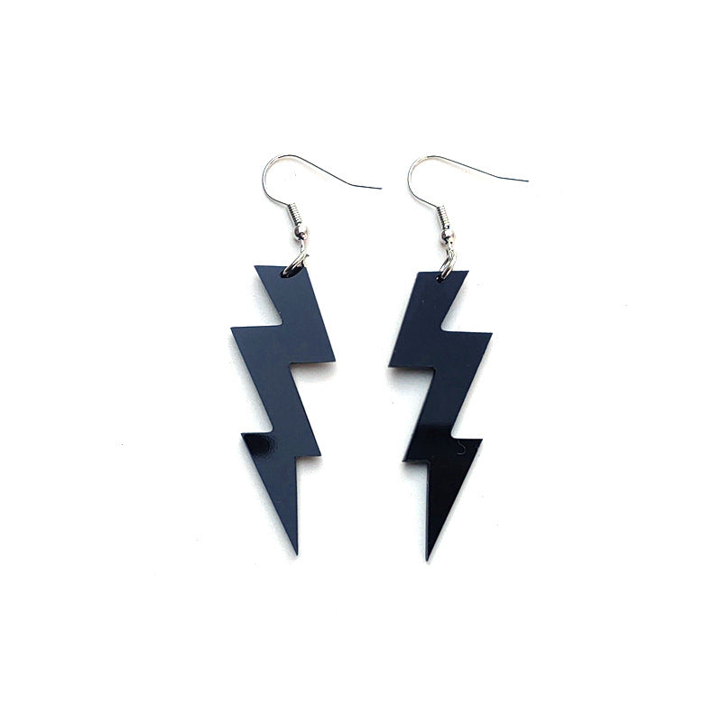 Acrylic Lightning Earrings MYA-QiuG013