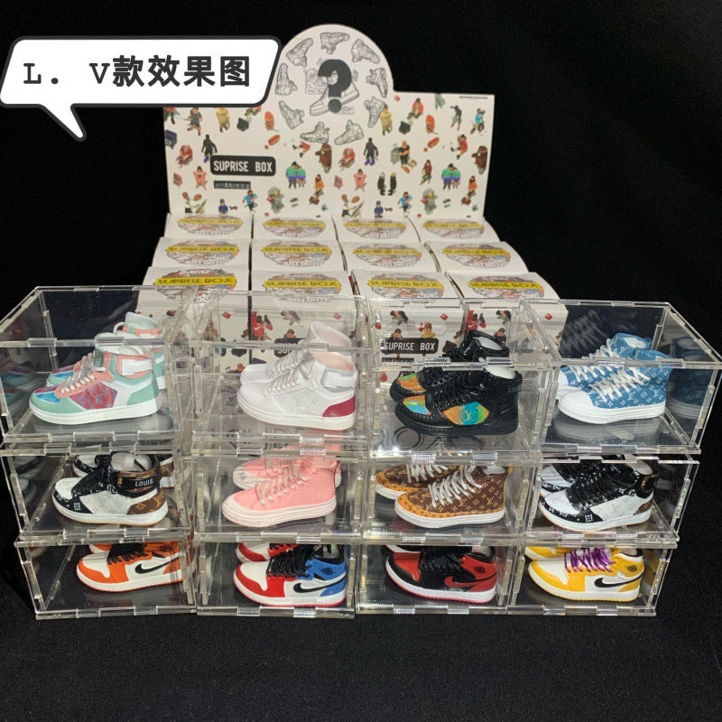 PVC stereo basketball shoe mold blind box MIC-QLP001