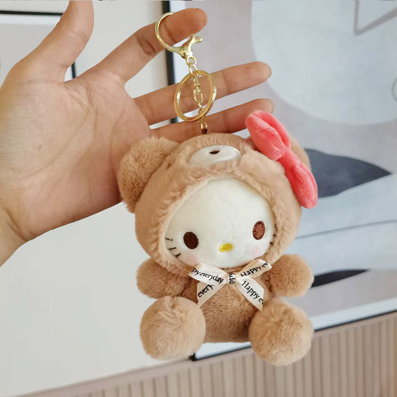 Plush cute cartoon keychain  (Minimo de compra 3) MYA-TuoY006