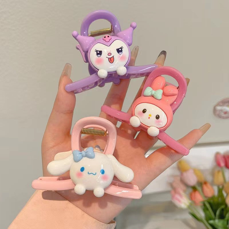 Fabric cartoon cute hair clip (Minimo de compra 10) MYA-WeiY003