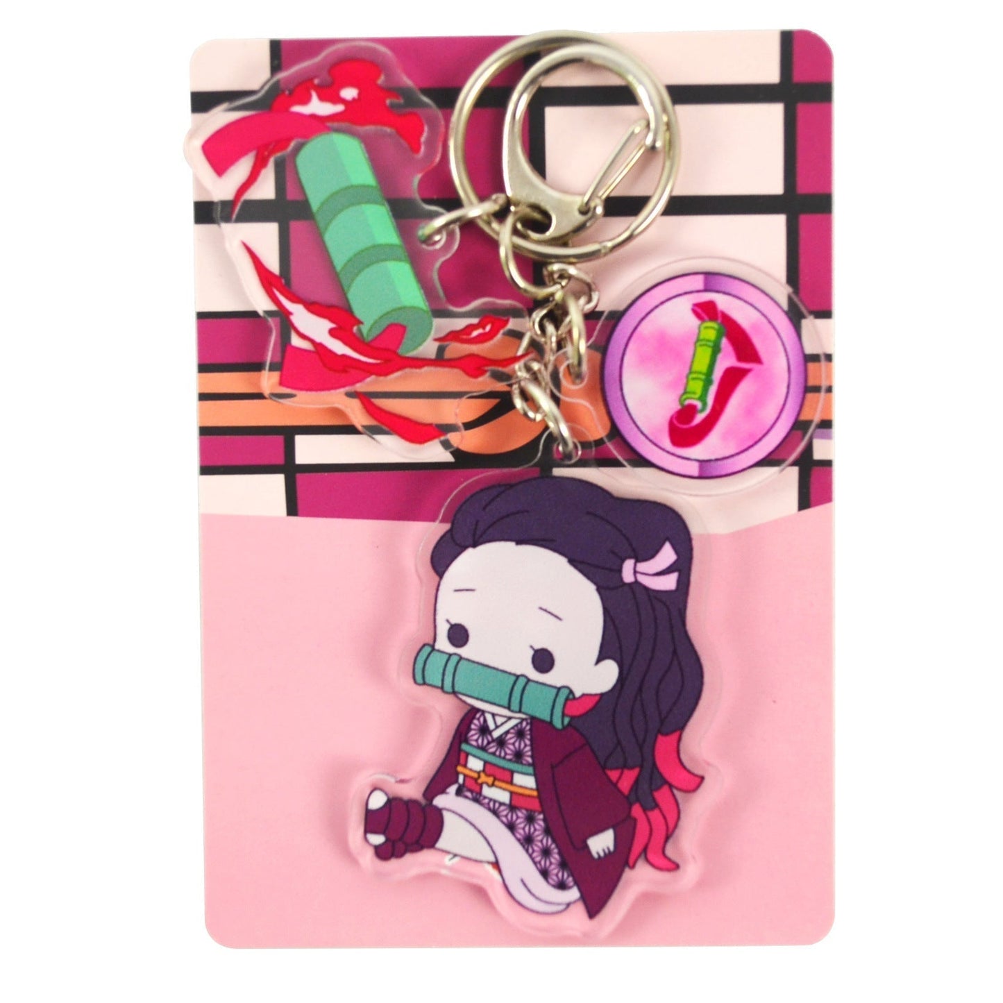 Cartoon Acrylic Anime Keychain KXin001