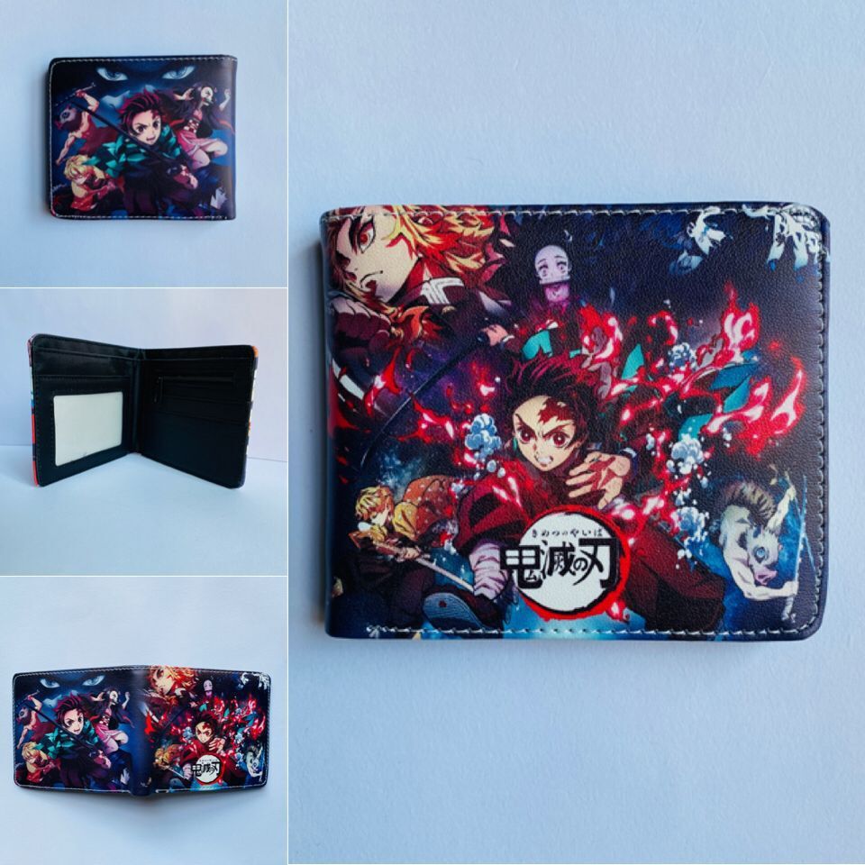 cartoon printed short PU zipper wallet (M) ChangYuan015