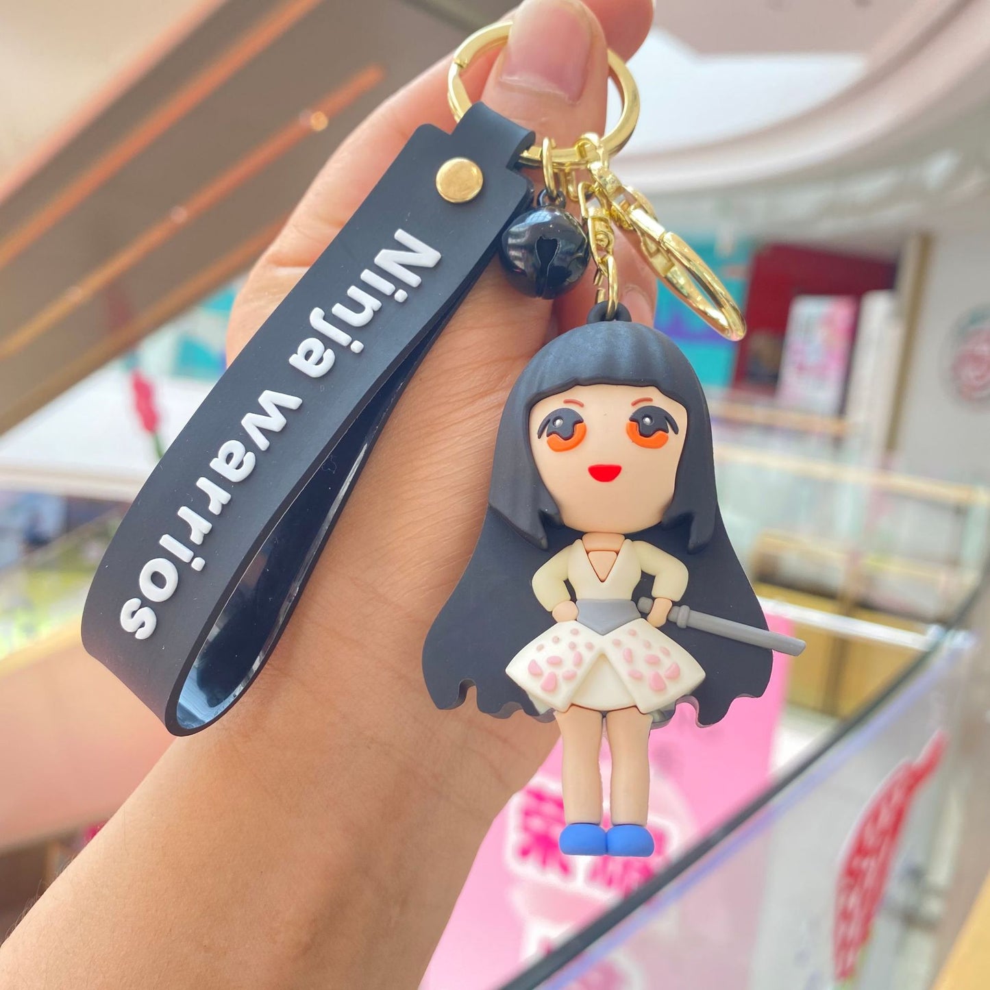 PVC cute cartoon assassin keychain (Minimo de Compra 2) MIC-PengY005