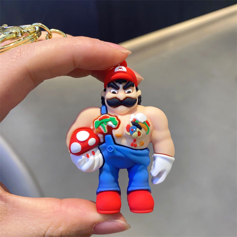 PVC Muscle Mario Keychain (Minimo de Compra 3) MIC-LangD012