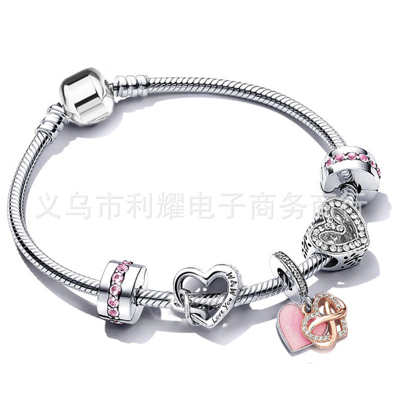 Alloy DIY Pandora Cartoon Bracelet MYA-LiY019