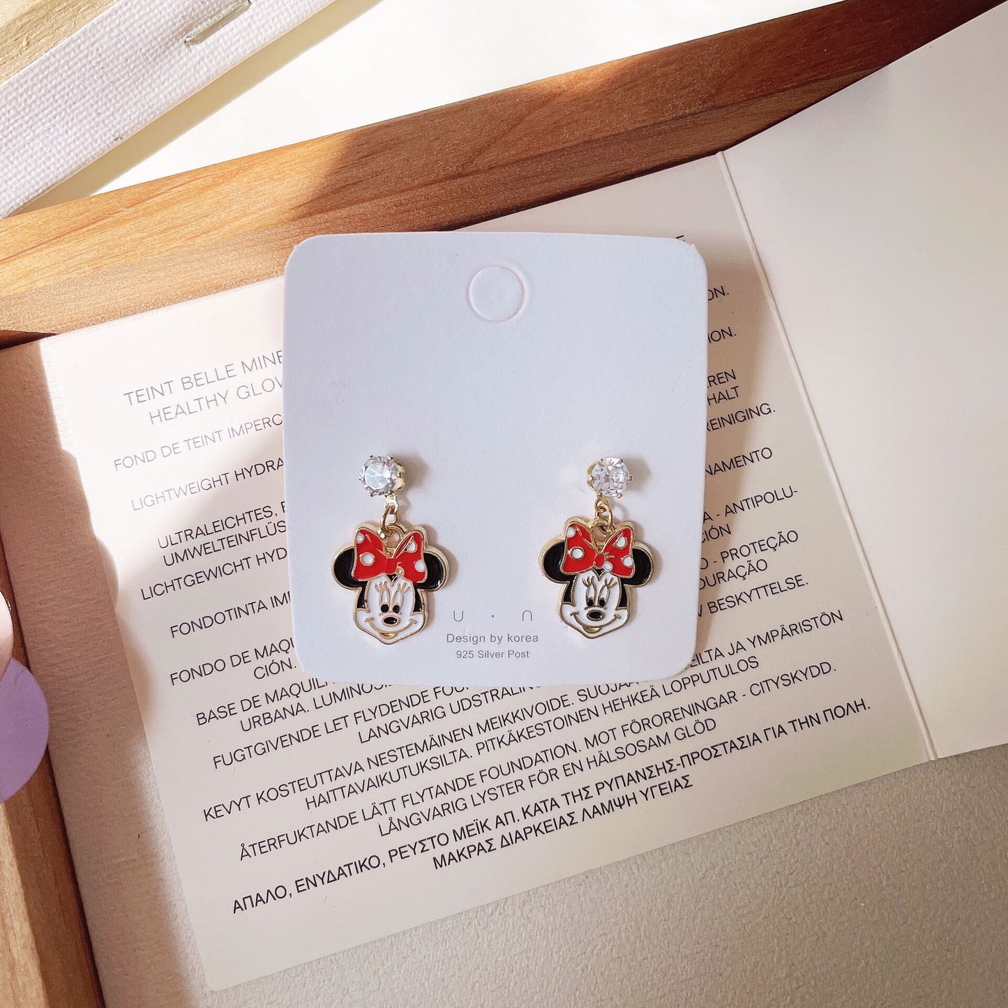 Alloy new cute cartoon earrings MIC-KaL017