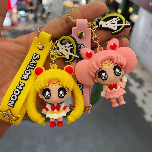 PVC cute animation keychain MIC-MIAOY026