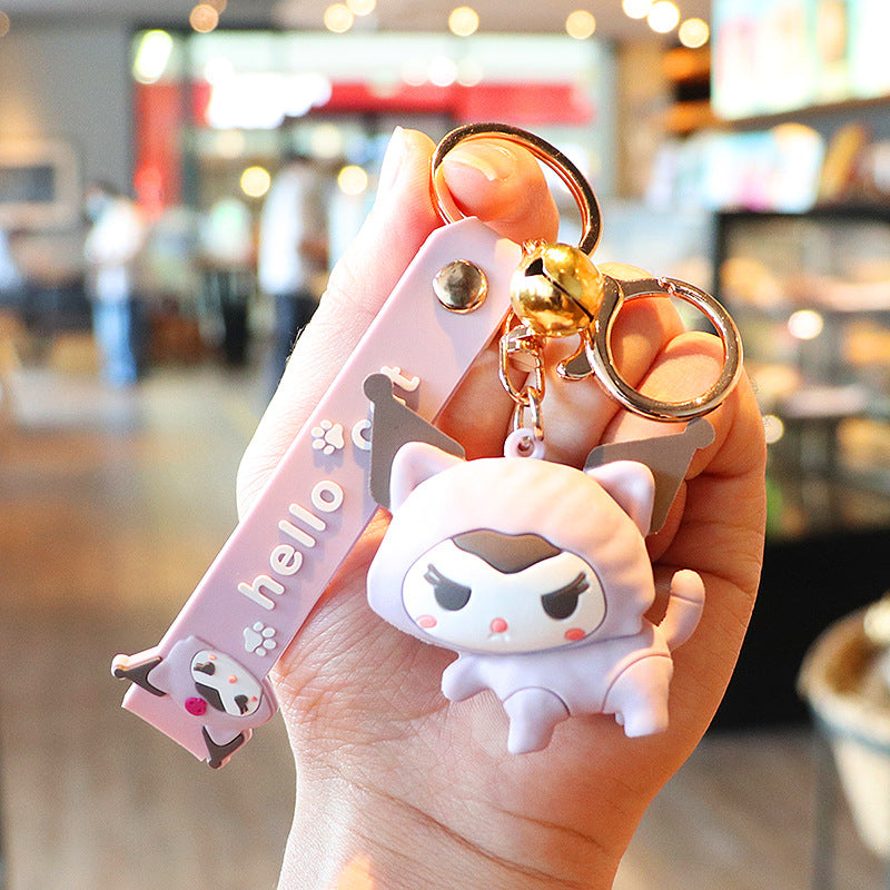 PVC cartoon doll keychain MIC-LanC001