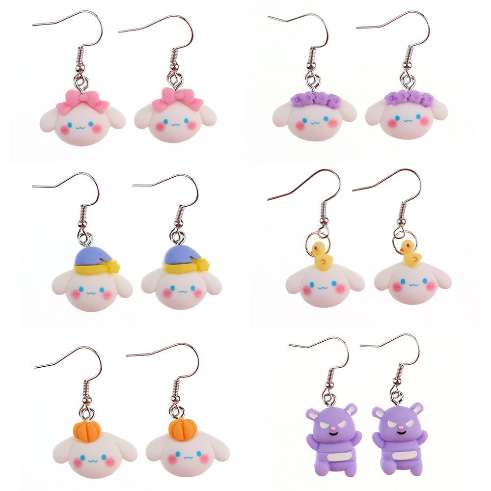 Cute cartoon earrings MIC-NiQ001