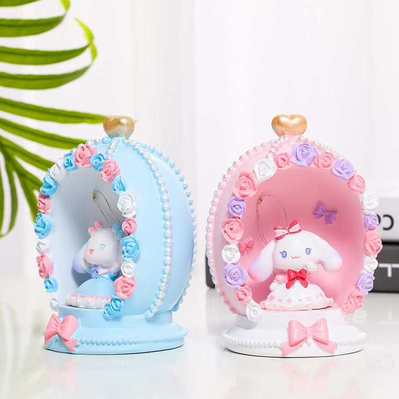 Resin Sasha Rabbit Star Night Light (Minimo de compra 2) MIC-HaiY020