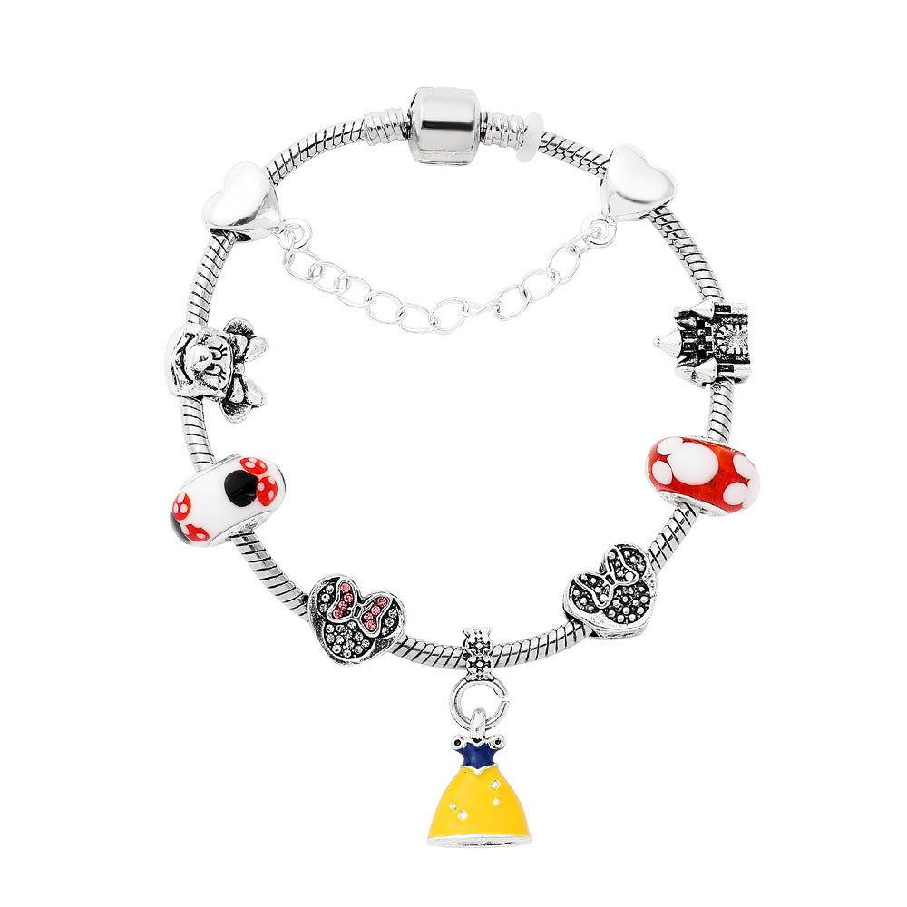 Alloy cartoon anime series bracelet (Minimo de Compra 4) MIC-BoS007