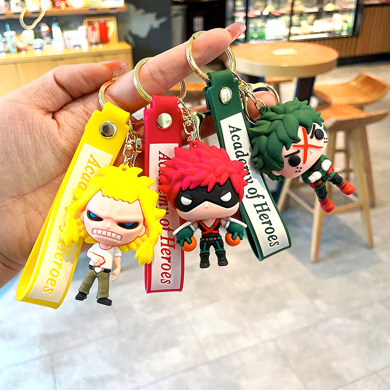 PVC cute hero academy keychain MIC-MLZ017