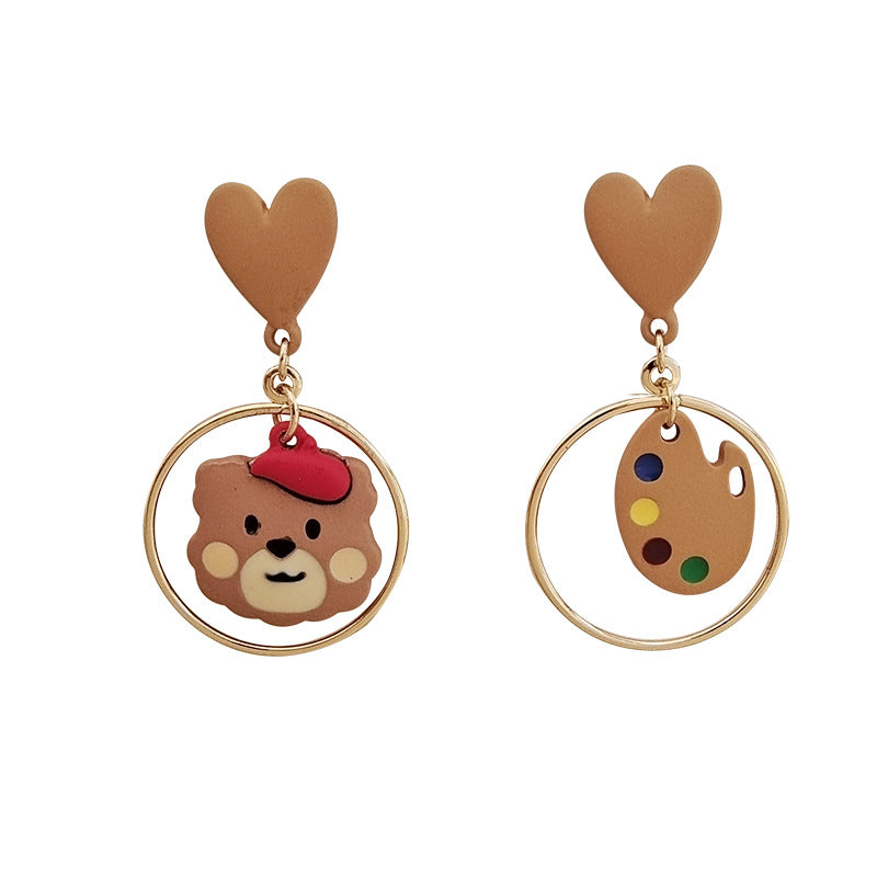 Cute Cartoon  Earrings MIC-BaoY009