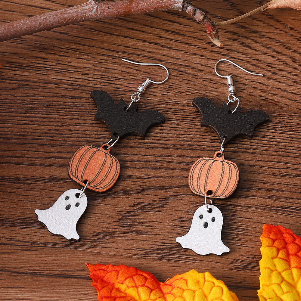 Acrylic New Halloween Collection Earrings (Minimo de Compra 2) MYA-ChuL009