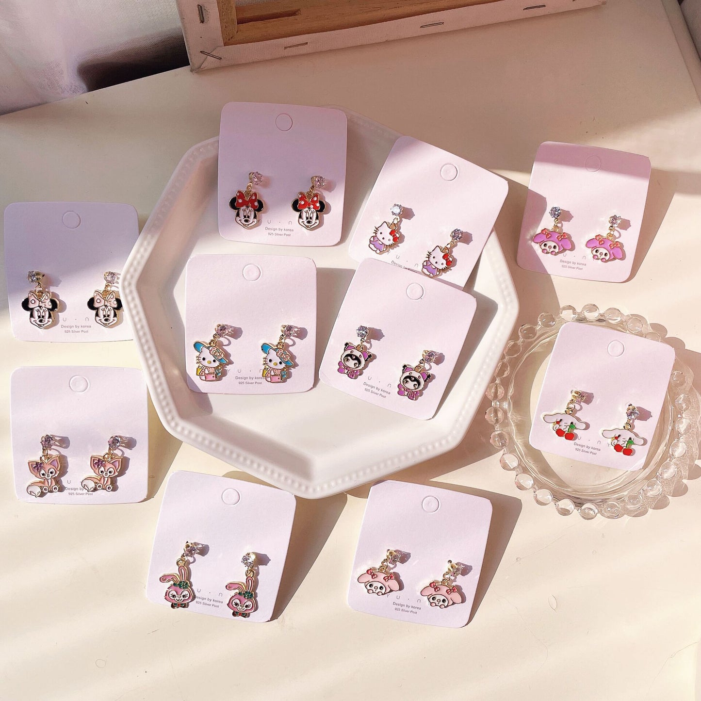 Alloy new cute cartoon earrings MIC-KaL017