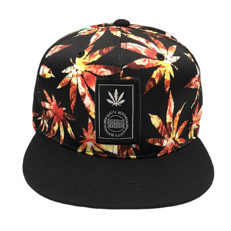 Cotton label maple leaf Baseball cap (Minimo de compra 2)  MYA-BoD009