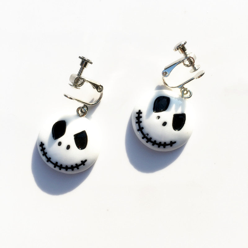 Acrylic funny Halloween earrings MIC-ChouT002