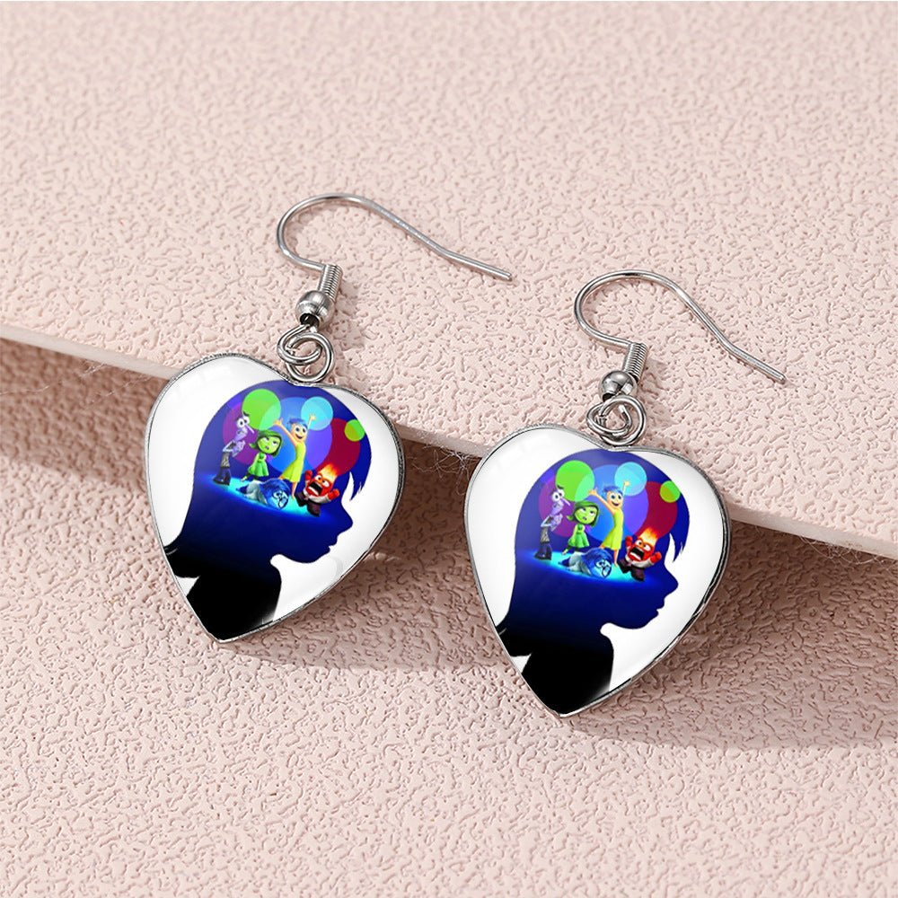 Alloy Brain Special Agent Team Earrings (Minimo de compra 5) MIC-XiangL114