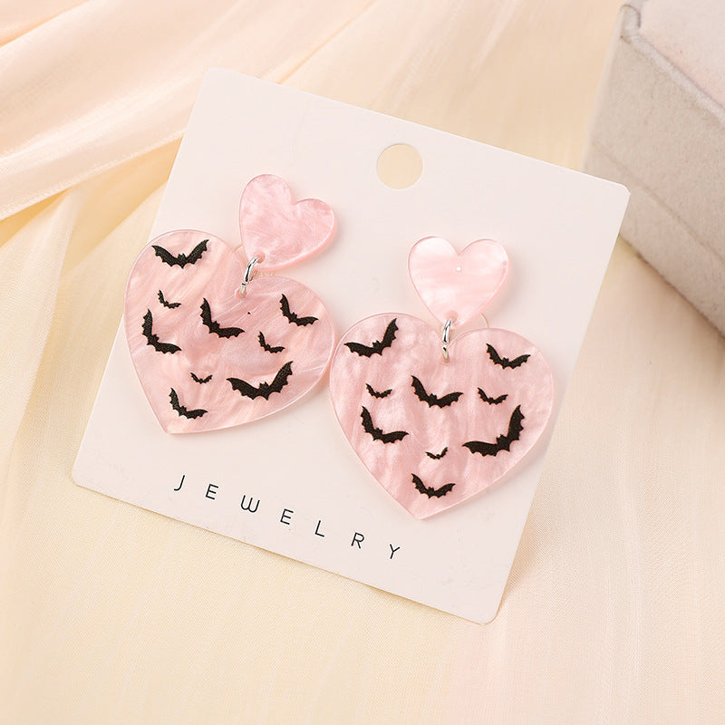 Alloy Love Baseball Earrings (Minimo de Compra 3) MIC-YouY032