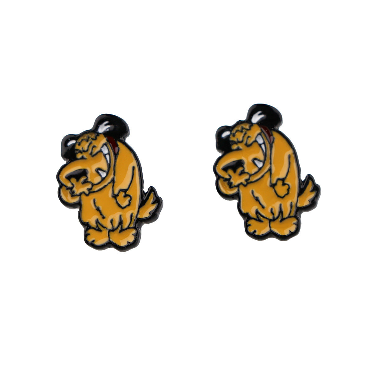 Alloy Mouse and Dog Earrings (Minimo de Compra 5) MIC-KuB019