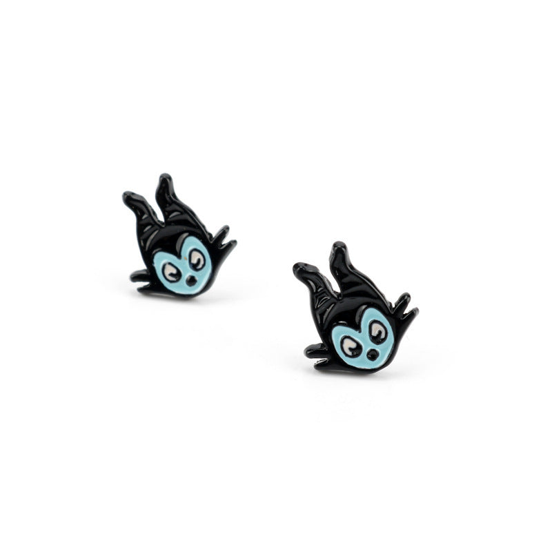 Alloy cartoon witch new earrings AiW033