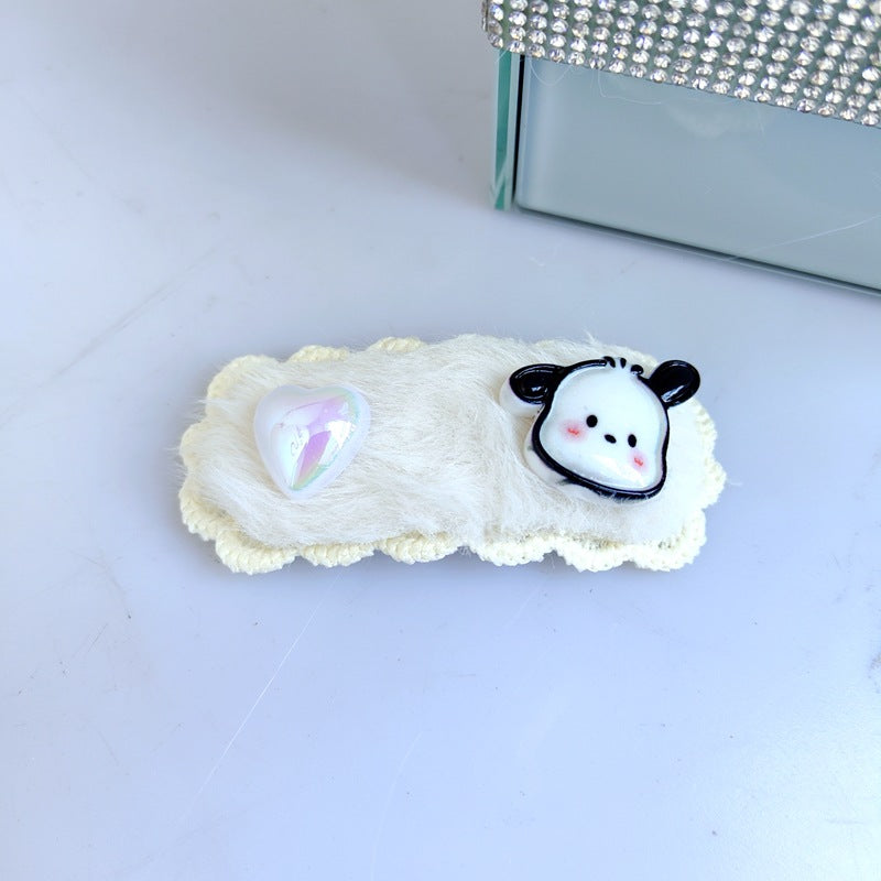 Resin cartoon cute hair clip (Minimo de compra 12) MIC-ZiZ002