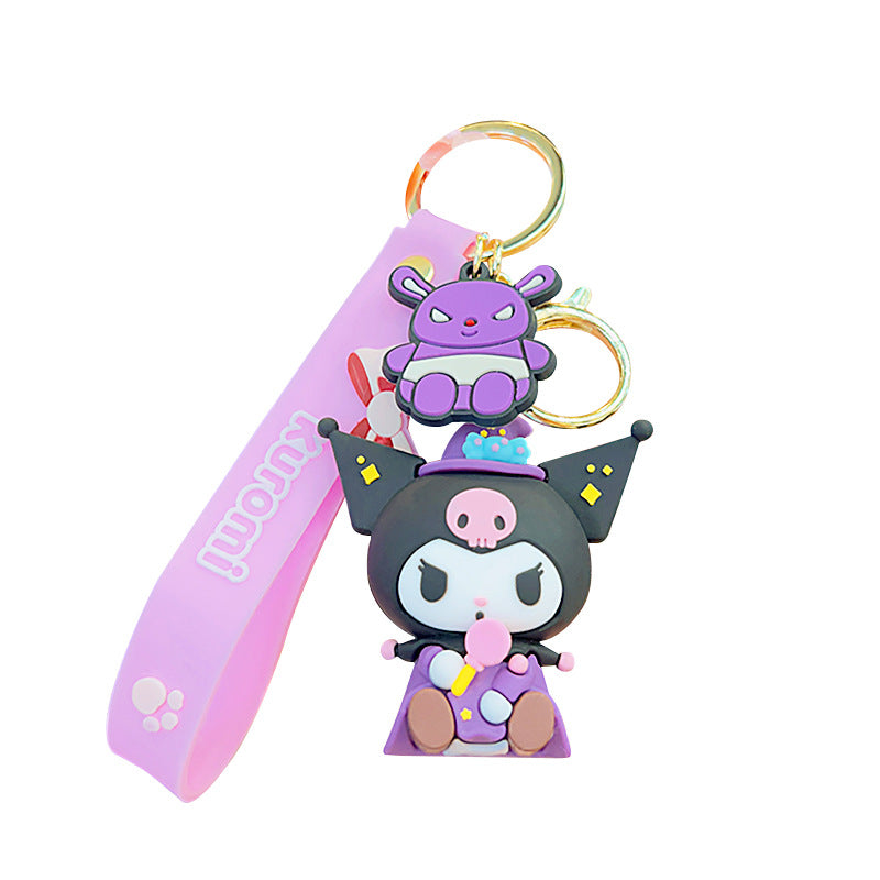 PVC cartoon cute pet cute keychain MYA-YiD047